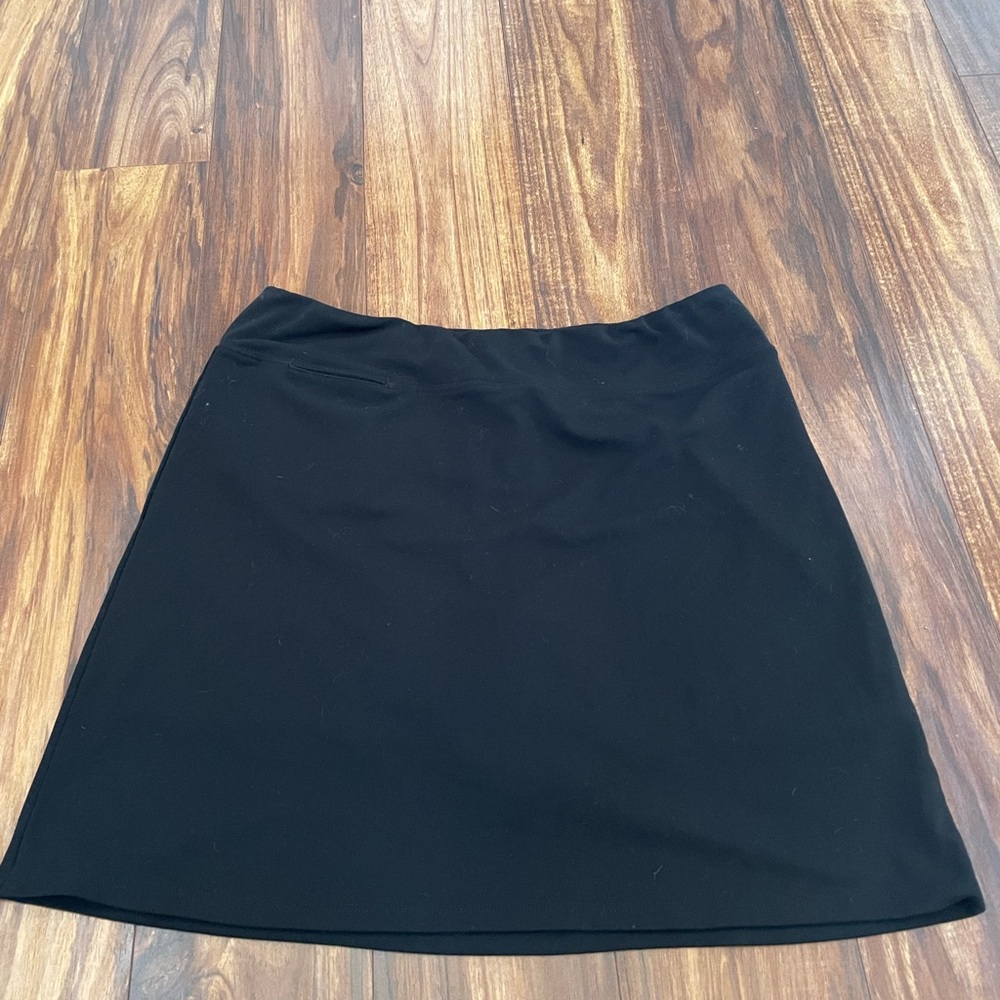 Adidas Black A-Line Mini Skirt Casual